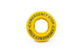 Aksesuar 24V AC/DC Flash Yanar (EMERGENCY-EMERGENCY) Baskılı LED'li Etiket